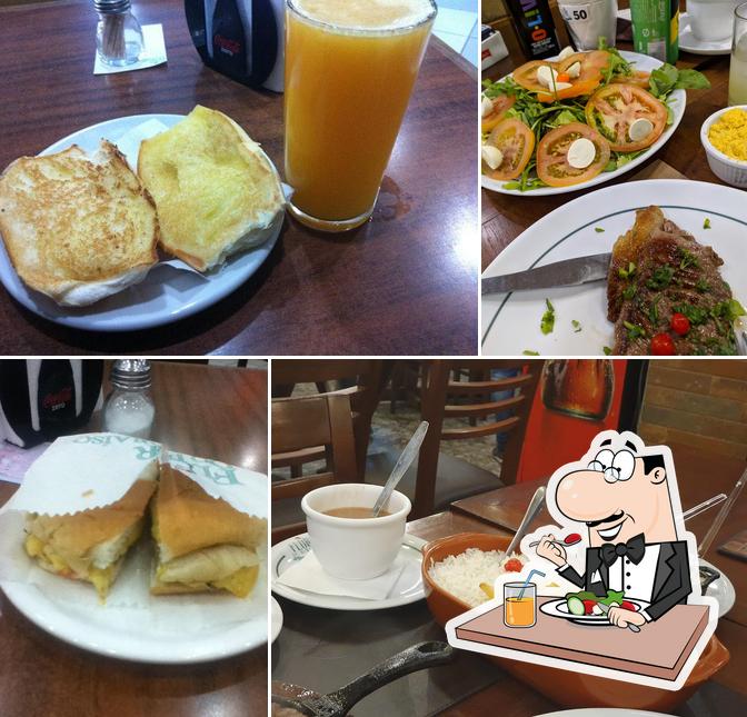 Meals at Flor do Paraíso - Lanchonete e Restaurante