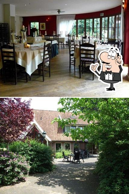 Die Inneneinrichtung von Restaurant De Greune Weide