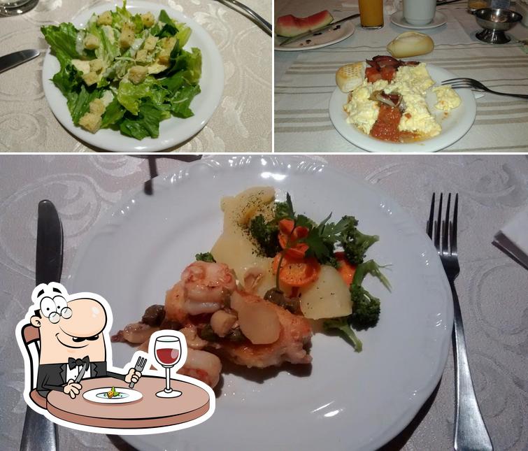 Comida em Almasty Hotel