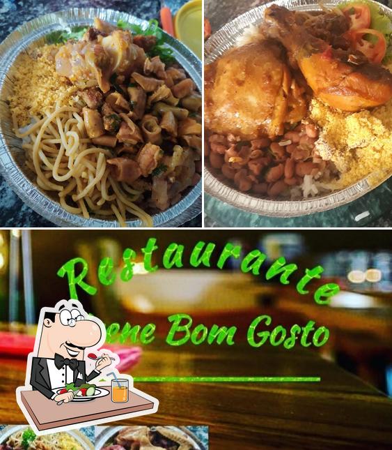 Еда в "Restaurante Irene Bom Gosto"