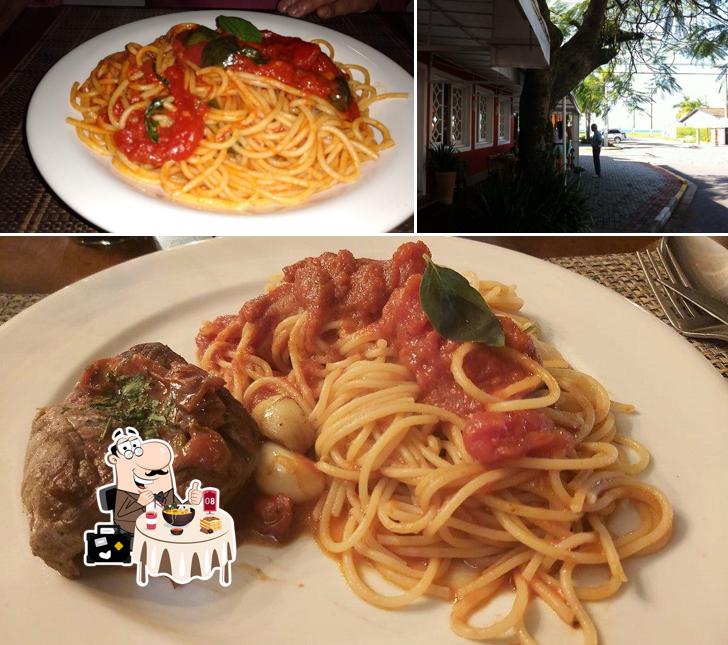 A imagem a Spaghetto Ristorante & Pizzeria’s comida e exterior