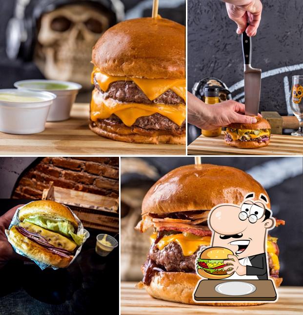Os hambúrgueres do Dynamite´s Burger irão satisfazer uma variedade de gostos