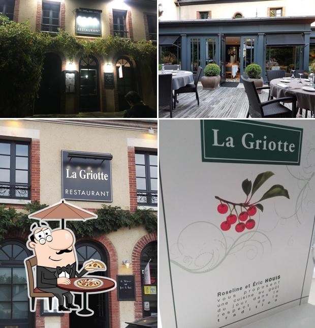 L'extérieur de La Griotte