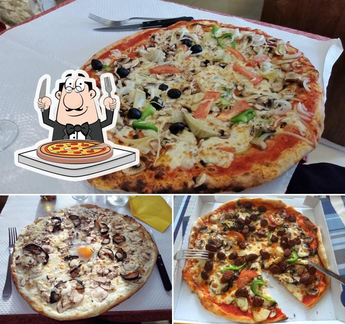 At Le Val d'Or, you can try pizza