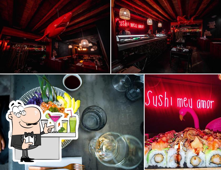 Level Sushi Lugano si caratterizza per la bancone da bar e cibo