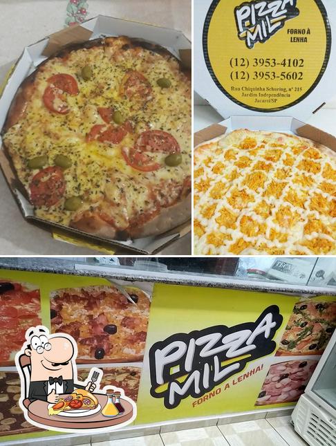 Consiga pizza no Pizza Mil