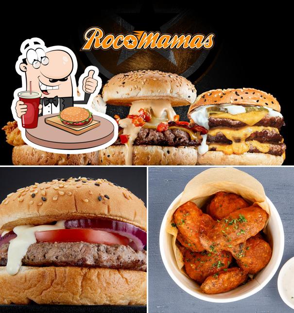 Pide una hamburguesa en RocoMamas Southgate