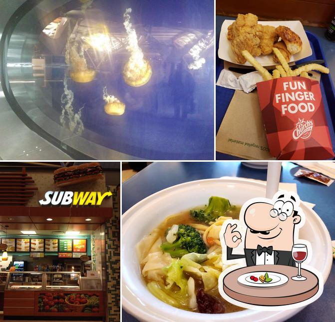 Nourriture à Subway