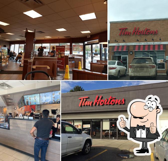 Here's a pic of Tim Hortons