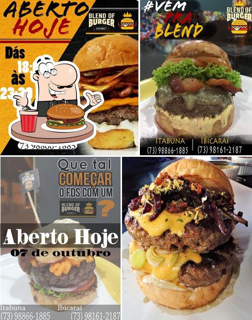 Os hambúrgueres do Blend Of Burger Gourmet irão saciar uma variedade de gostos