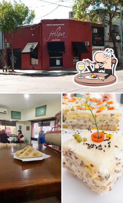 Mira las imágenes donde puedes ver comida y bebida en Felipa sandwiches de miga