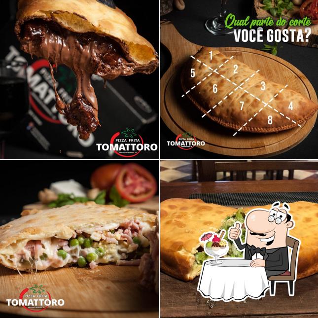 Tomattoro Pizza Frita oferece uma gama de sobremesas