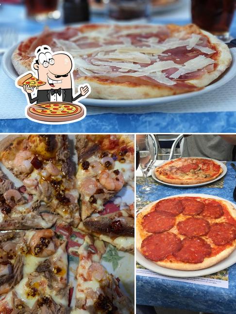 Prova una pizza a Vesuvio