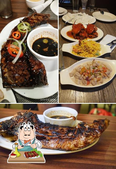 Order meat meals at Tuna Republic seafood Restaurant