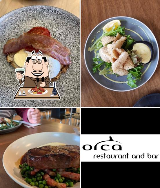 Orca Eatery & Bar provides meat meals