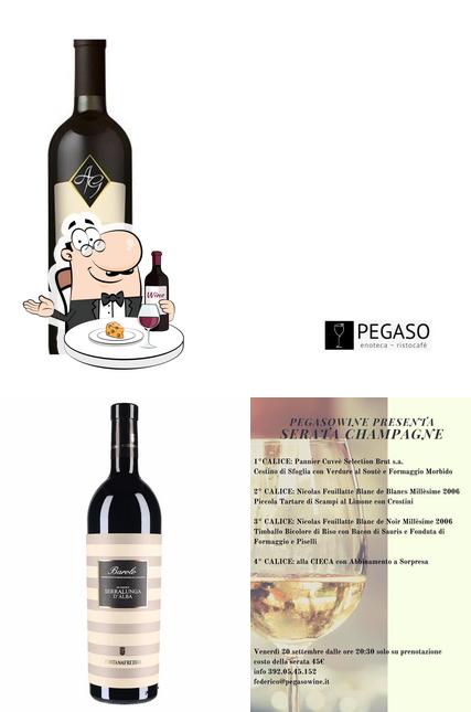 È gradevole prendersi un bicchiere di vino a Pegaso Wine & Ristocaffè