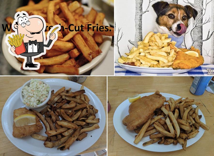 A Hyland Fish and Chips vous pouvez profiter des frites, des pommes frites