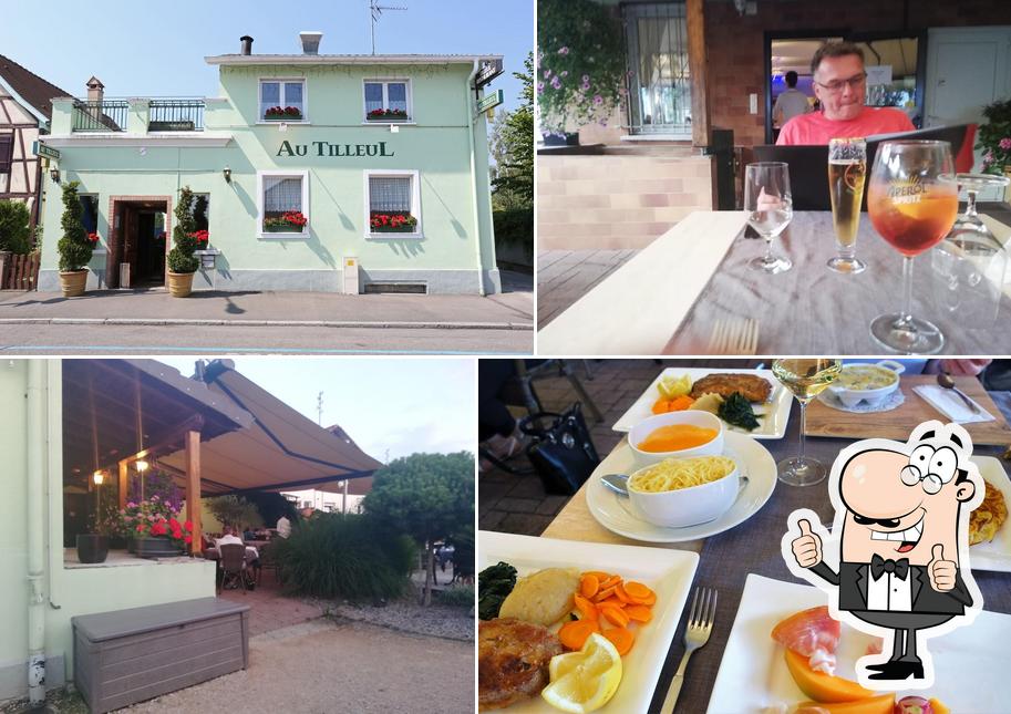 Look at the photo of Restaurant Au Tilleul