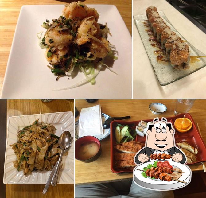 Блюда в "Ikiiki Sushi Bar Japanese & Chinese Cuisine"