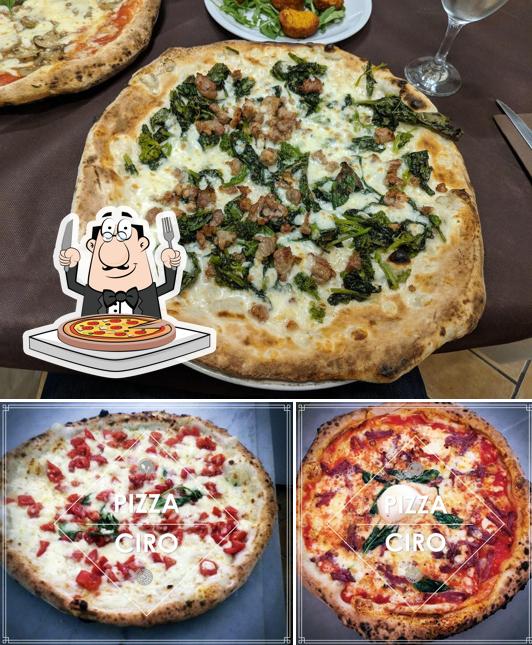 Scegli una pizza a Pizza Ciro