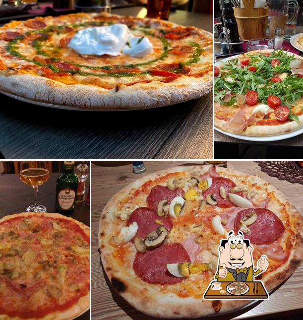 Choisissez des pizzas à Pizzeria Restaurant Brauerei Harpf