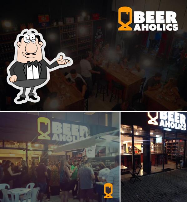 O interior do Beer A Holics