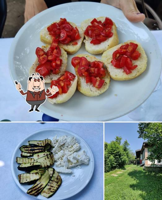 Questa è la foto che raffigura la cibo e esterno di Ristorante/Agriturismo Da Cristina