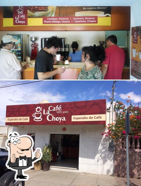 Here's a picture of Café La Choya Allende