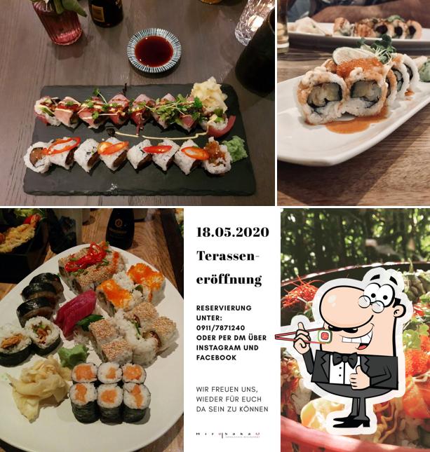 Hiro Sakao - Sushirestaurant Fürth te ofrece rollitos de sushi