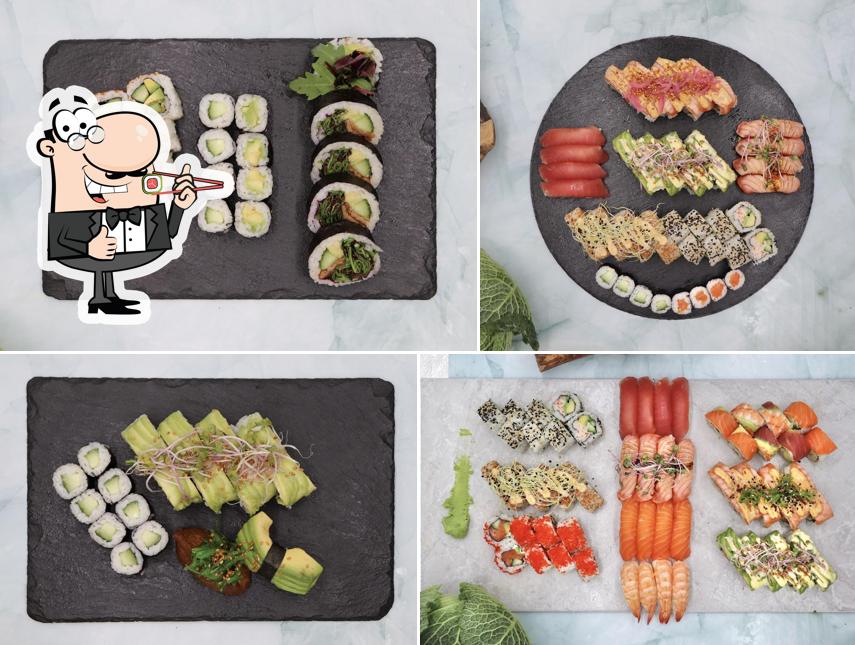 Les sushi sont disponibles à Miyawaki