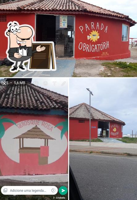 O exterior do Parada Obrigatória