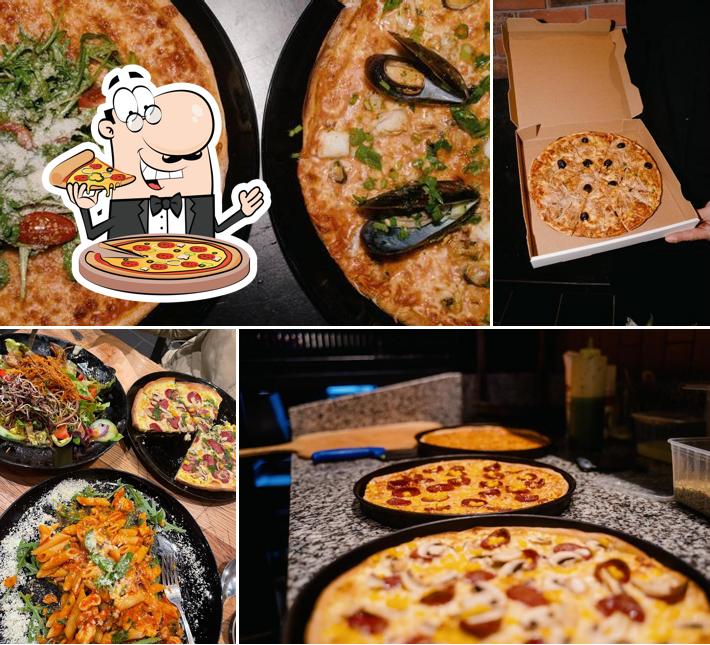 Try out different variants of pizza