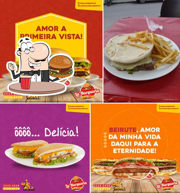 Delicie-se com um hambúrguer no La'Burgueria Burguers e Beirutes