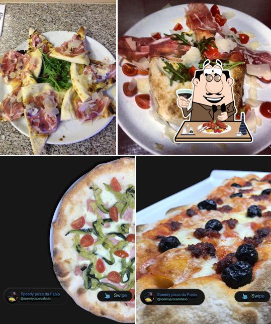 Essayez des repas à base de viande à Speedy Pizza da Giannino