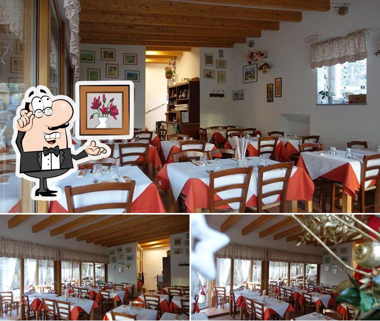 Gli interni di Trattoria Castelletto