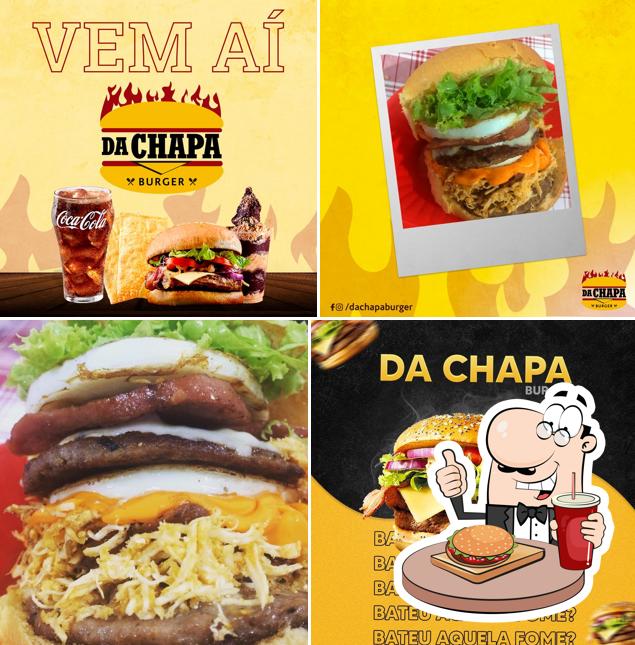 Os hambúrgueres do Da Chapa Burger irão saciar uma variedade de gostos