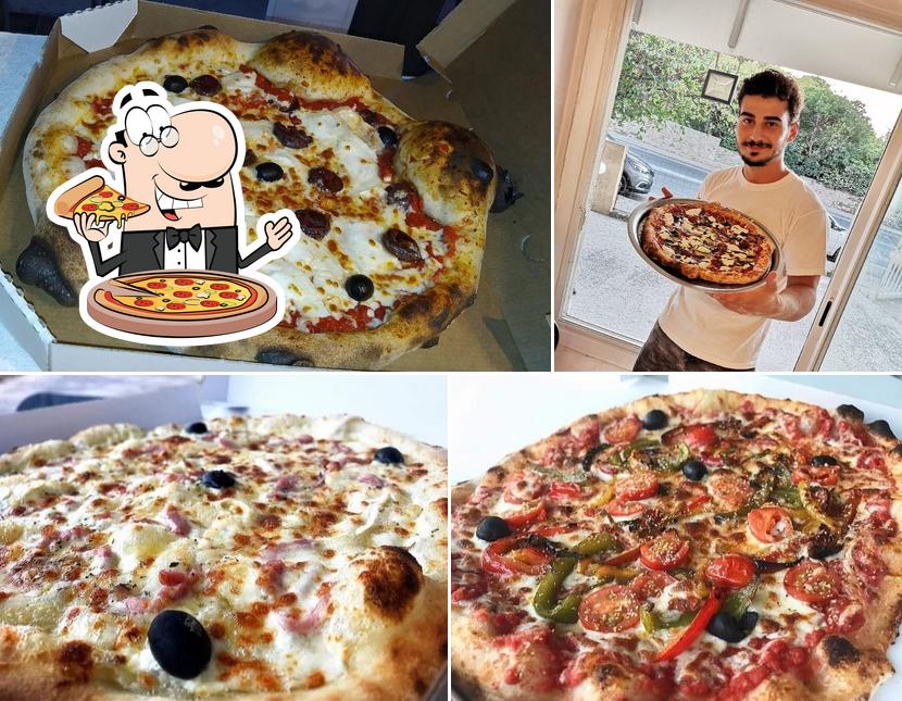 Закажите пиццу в "Luca's pizza"