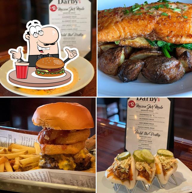 Get a burger at Darby Road Public House and Restaurant