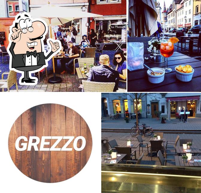 Schaut euch an, wie Grezzo Café Bar drin aussieht