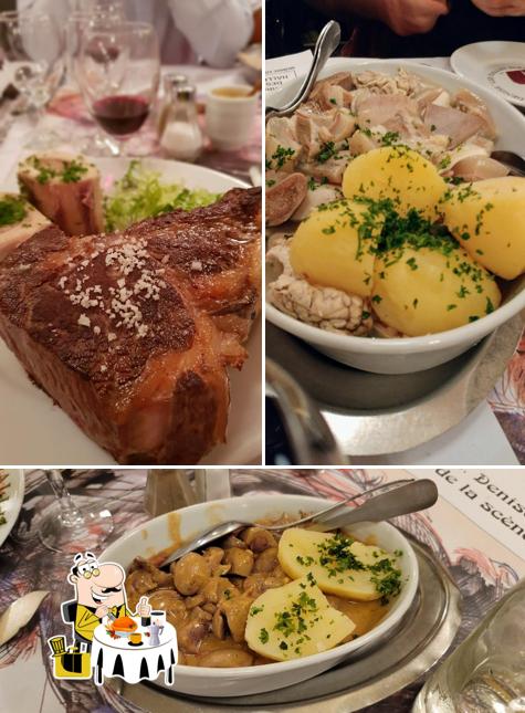 Еда в "La Tour Montlhéry - Chez Denise"