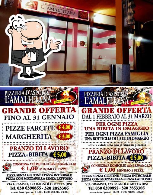 Vedi la immagine di Pizzeria d'asporto l'Amalfitana