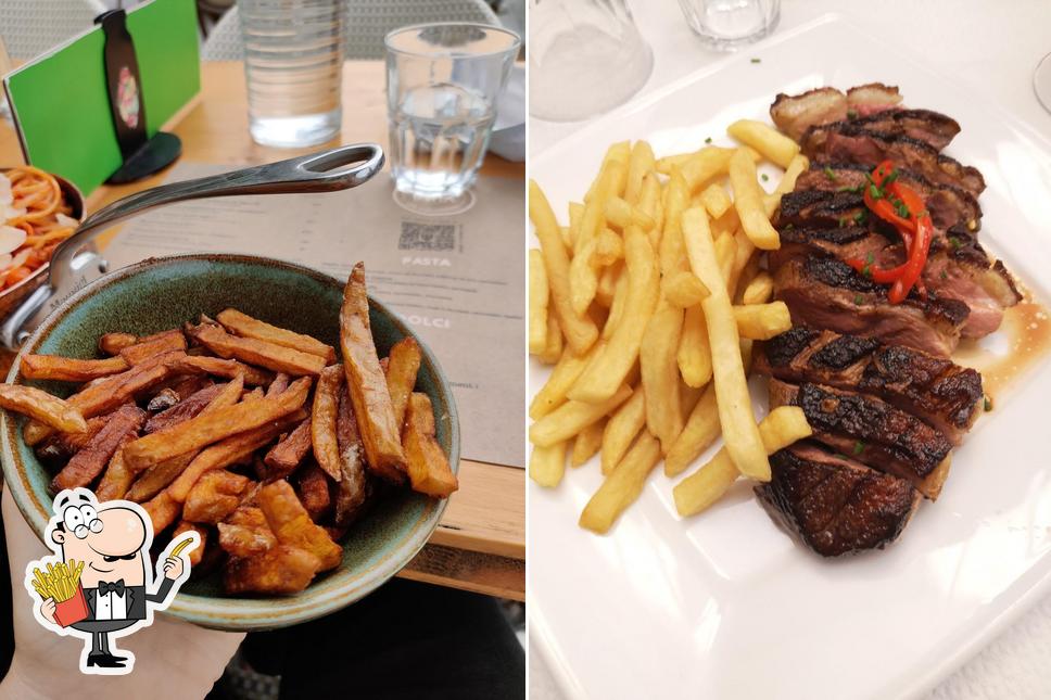 Commandez des frites à Prima Les Colonnes Biarritz