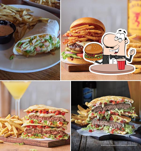 Get a burger at Applebee's Grill + Bar