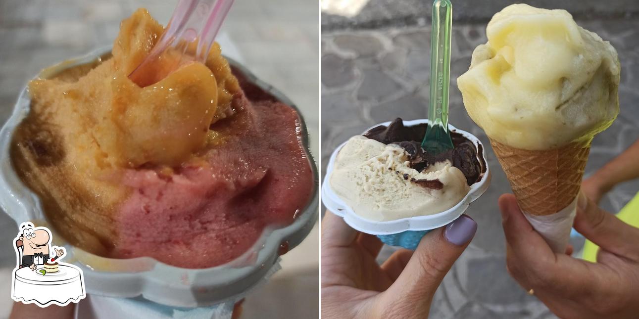 Gelateria Baffo offre une variété de desserts