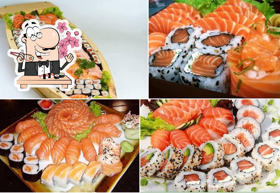 Presenteie-se com sushi no Delivery Sushimaki