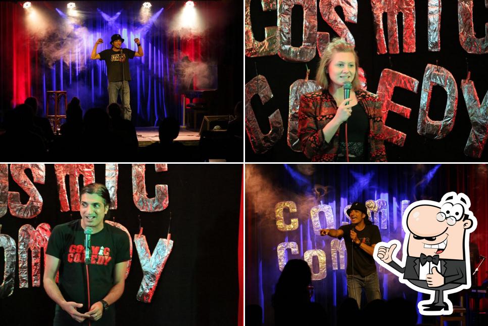 Here's a picture of Cosmic Comedy Club Berlin