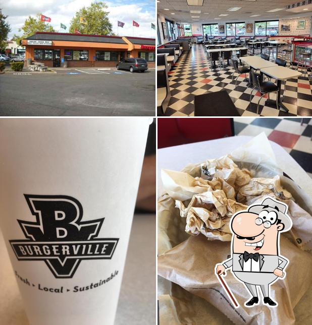 Check out how Burgerville looks outside
