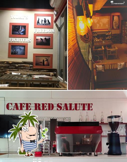 See the pic of Cafe Red Salute