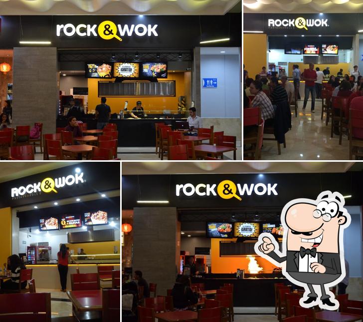 Посмотрите на внутренний интерьер "Rock n’ Wok Vía San Ángel"