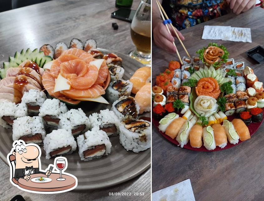 Comida em Katsuro Sushi